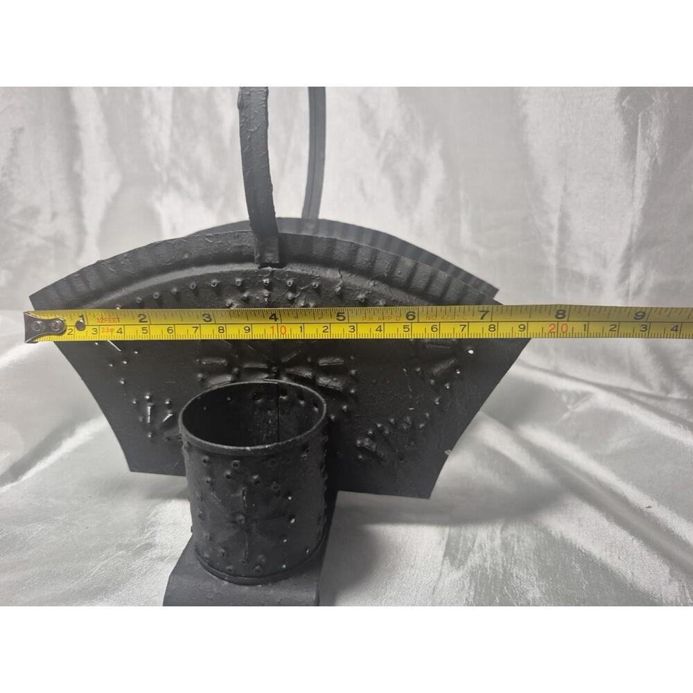 Tin Punch Napkin And Shaker Holder Antique Style - Picture 12 of 16
